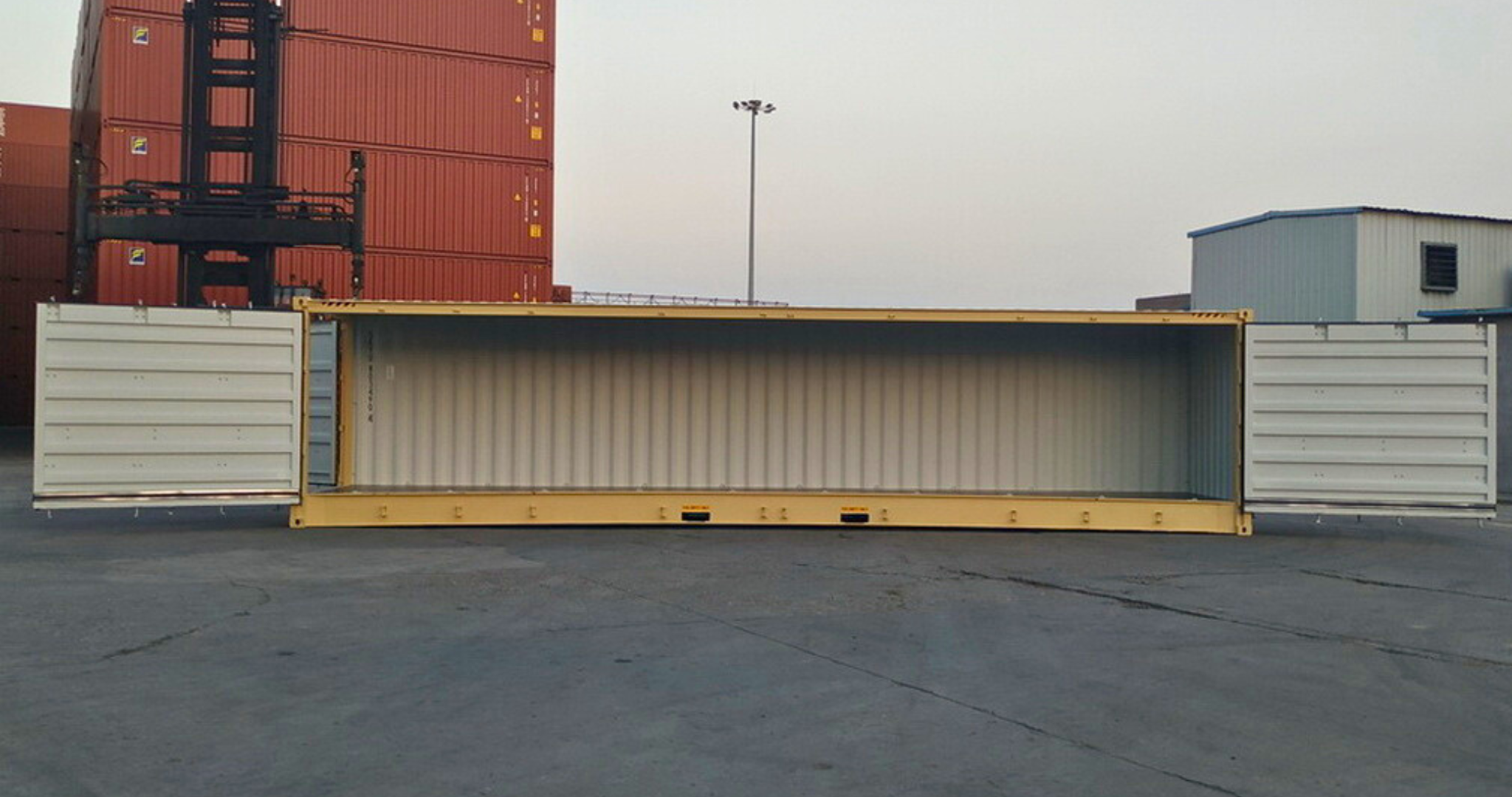 40ft High Cube Open Side Shipping Containers For Sale Container Sales