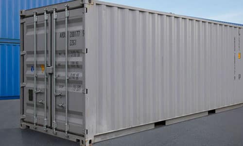 New standard 20 ft. container for sale in grey