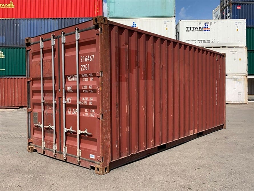 40 ft cargo worthy used shipping container. IICL and Cargo Worthy in condition.