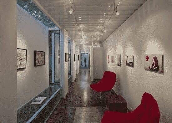 Shipping Container Art Gallery