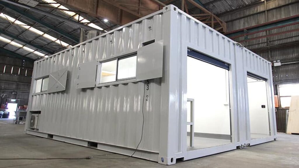 Shipping Containers for COVID-19 Testing Facilities