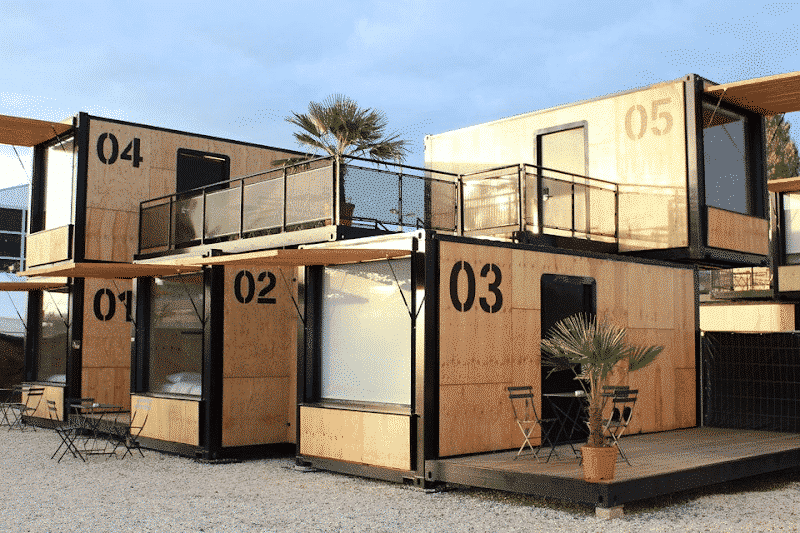 Coolest Shipping Container Hotel/ Motel