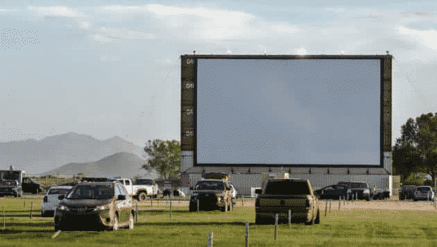Portable Shipping Container Movie Theater