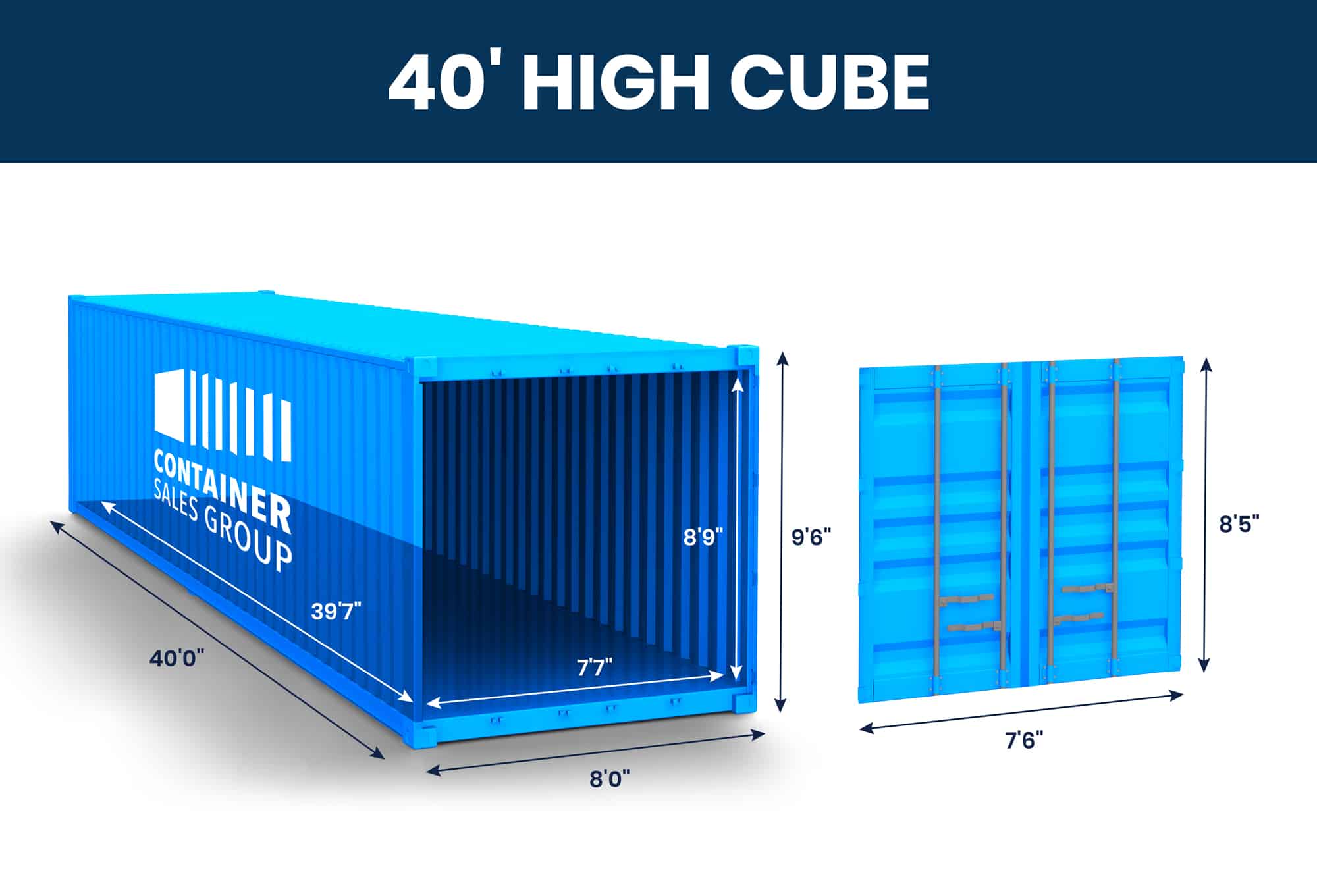 High Cube Shipping Container Dimensions In Feet Infoupdate