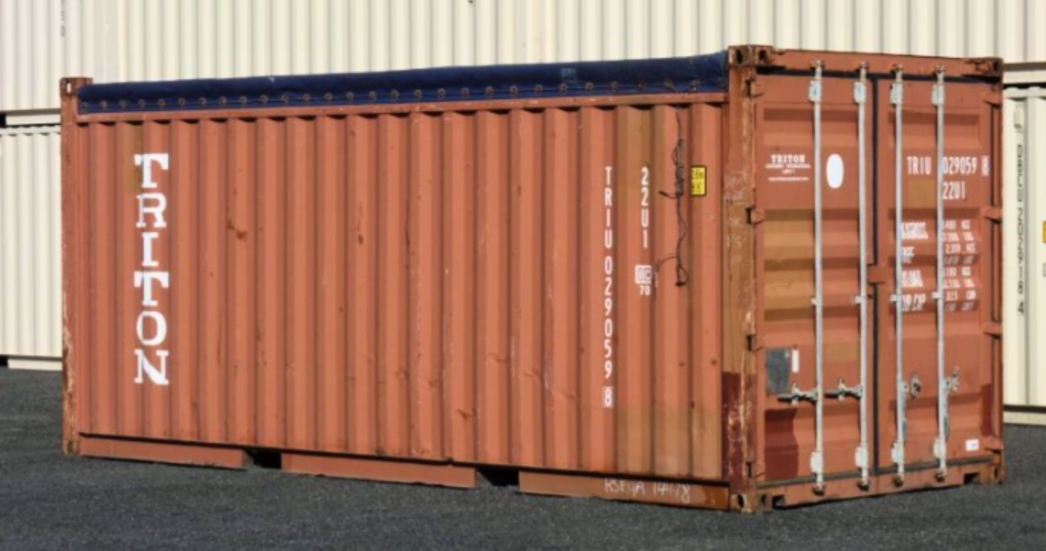 20ft Standard Open Top Shipping Containers For Sale | Container Sales Group