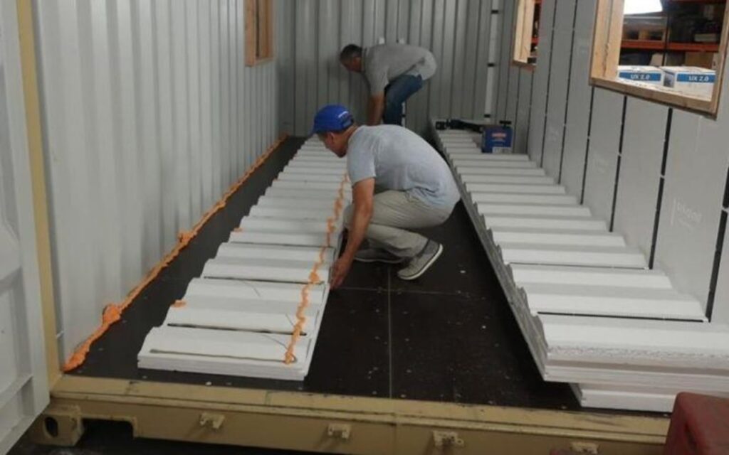 How to Properly Insulate a Shipping Container