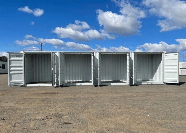 40 ft open sided container with 4- doors