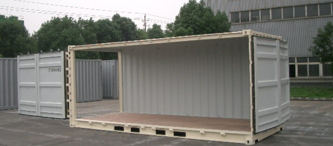 20 ft Standard OR High Cube New Open Side