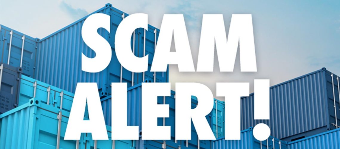 Avoid shipping container scams!